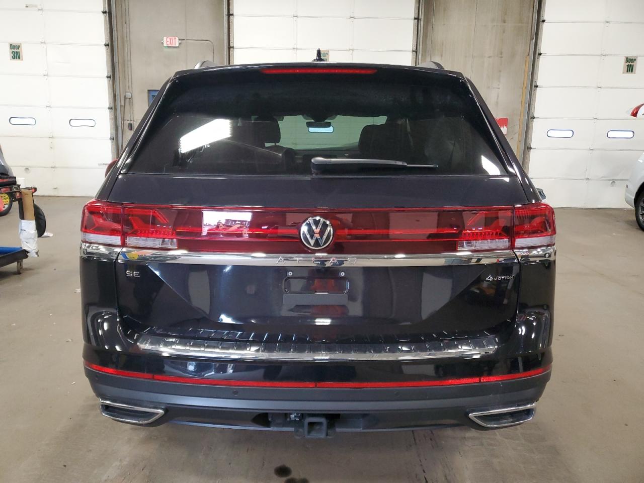 2025 Volkswagen Atlas Se Black vin: 1V2KR2CA9SC510121