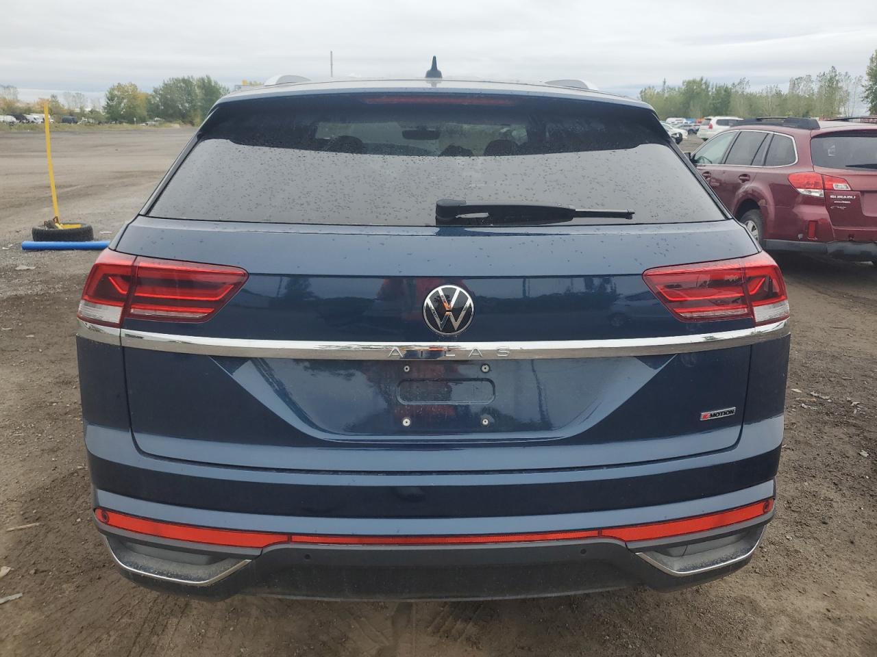 2021 Volkswagen Atlas Cross Sport Se Blue vin: 1V2LC2CA3MC227321