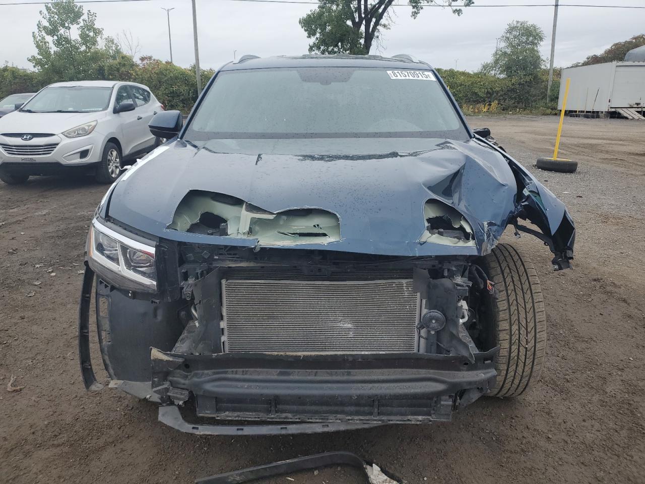 2021 Volkswagen Atlas Cross Sport Se Blue vin: 1V2LC2CA3MC227321