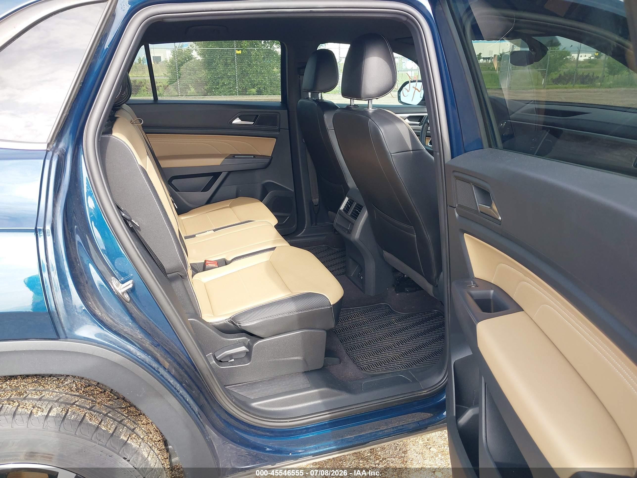 2021 Volkswagen Atlas Cross Sport 2.0t Se Blue vin: 1V2LC2CA7MC229556