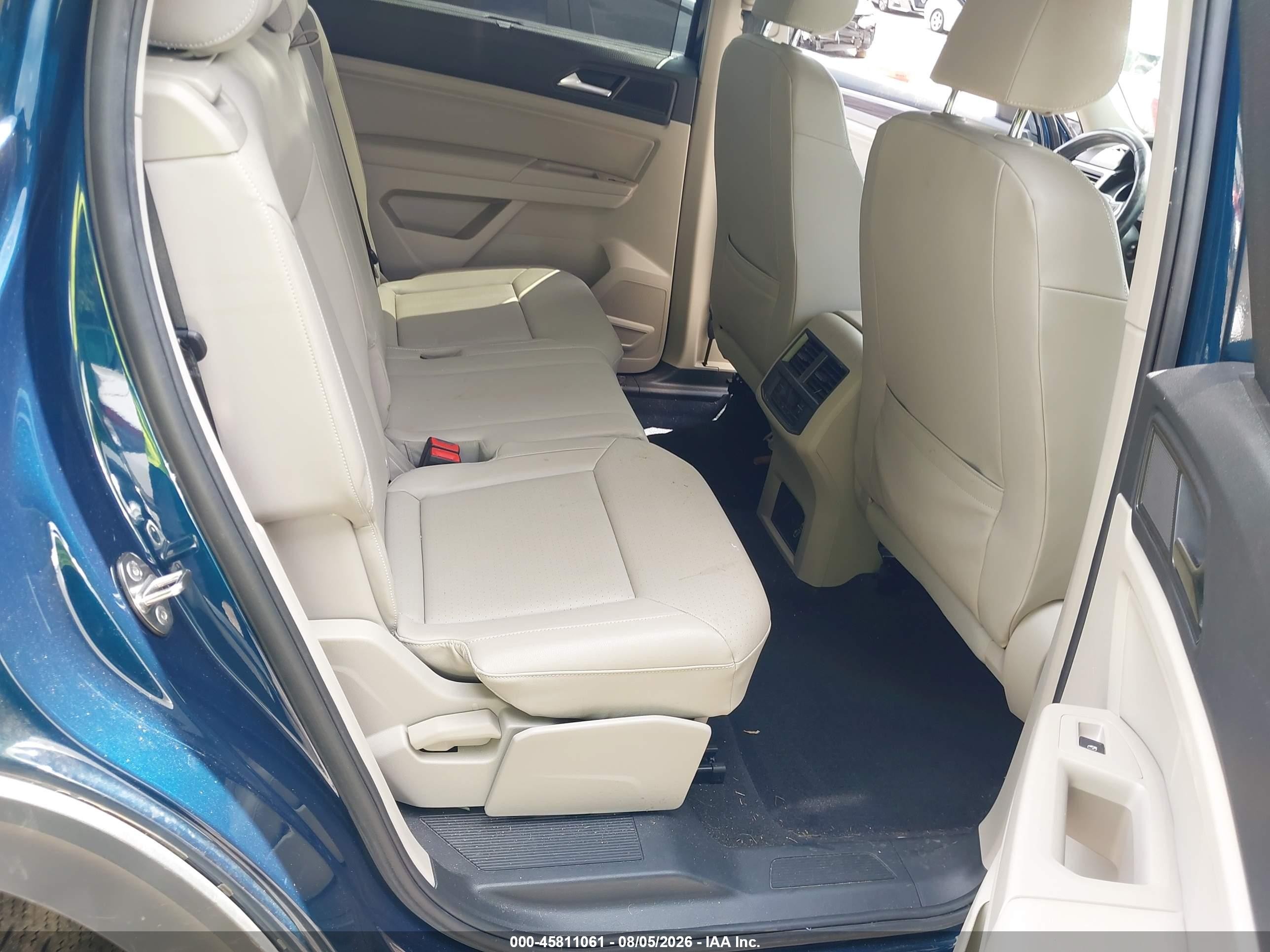 2021 Volkswagen Atlas 2.0t Se Blue vin: 1V2LP2CA2MC528764