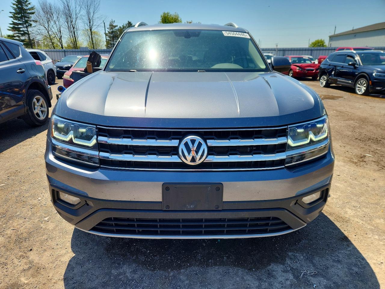 2018 Volkswagen Atlas Se Серый vin: 1V2LR2CA5JC509406