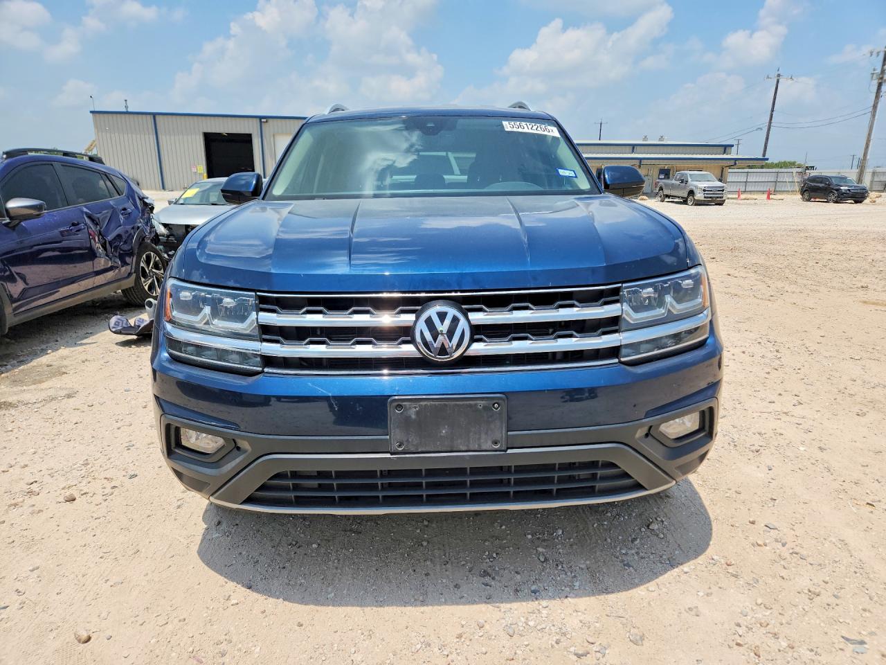 2018 Volkswagen Atlas Se Blue vin: 1V2LR2CA7JC538194