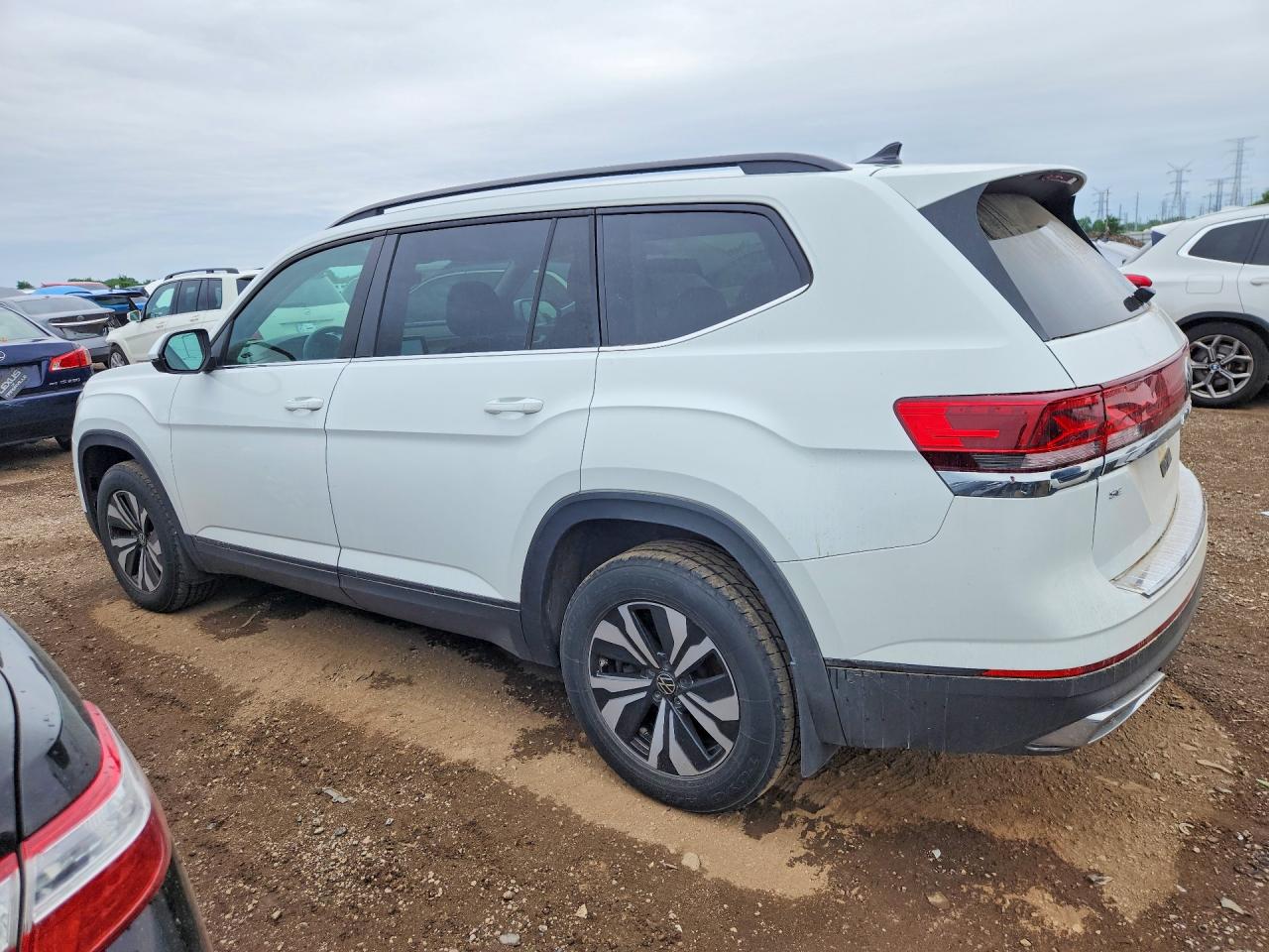 2024 Volkswagen Atlas Se White vin: 1V2LR2CA7RC509225