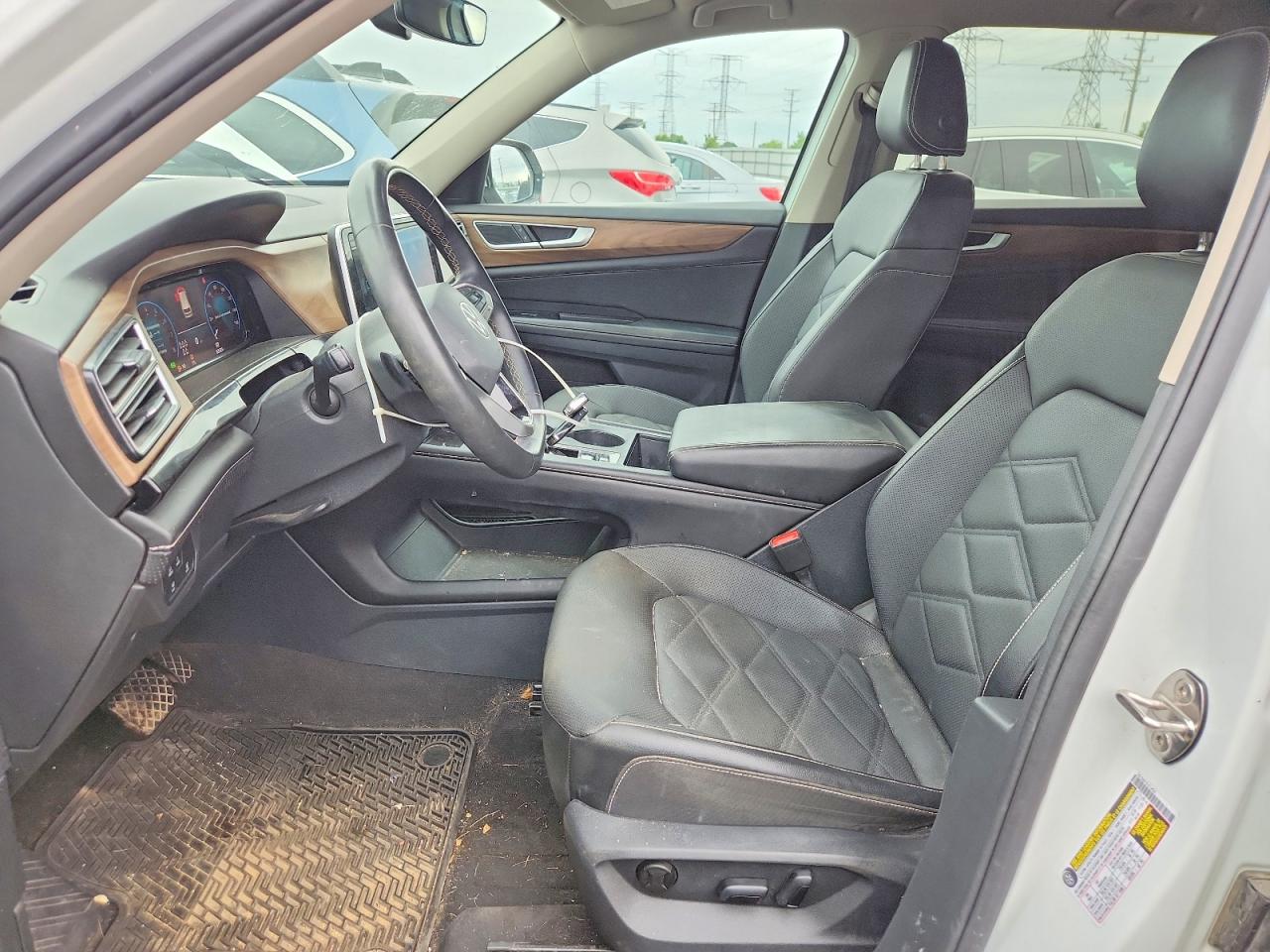 2024 Volkswagen Atlas Se White vin: 1V2LR2CA7RC509225