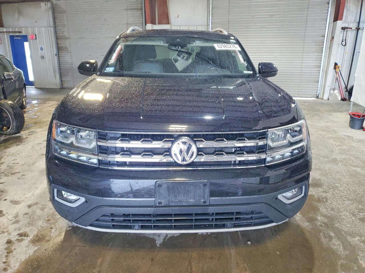 2019 Volkswagen Atlas Sel Black vin: 1V2MR2CA6KC521439