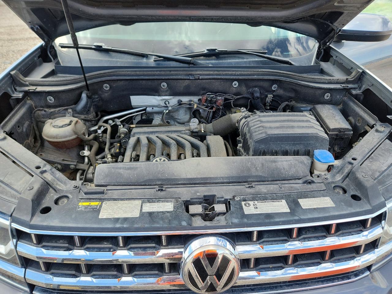 2018 Volkswagen Atlas Sel Серый vin: 1V2MR2CA7JC571698