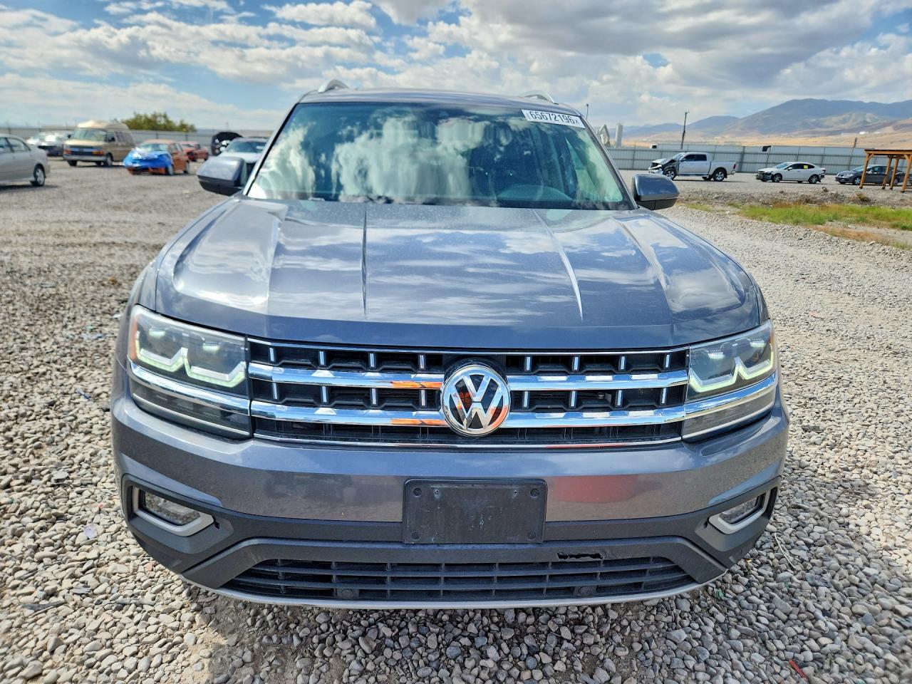 2018 Volkswagen Atlas Sel Серый vin: 1V2MR2CA7JC571698
