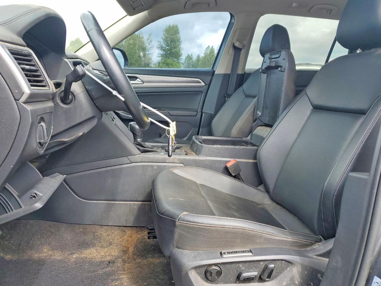 2019 Volkswagen Atlas Sel Gray vin: 1V2MR2CA9KC546674
