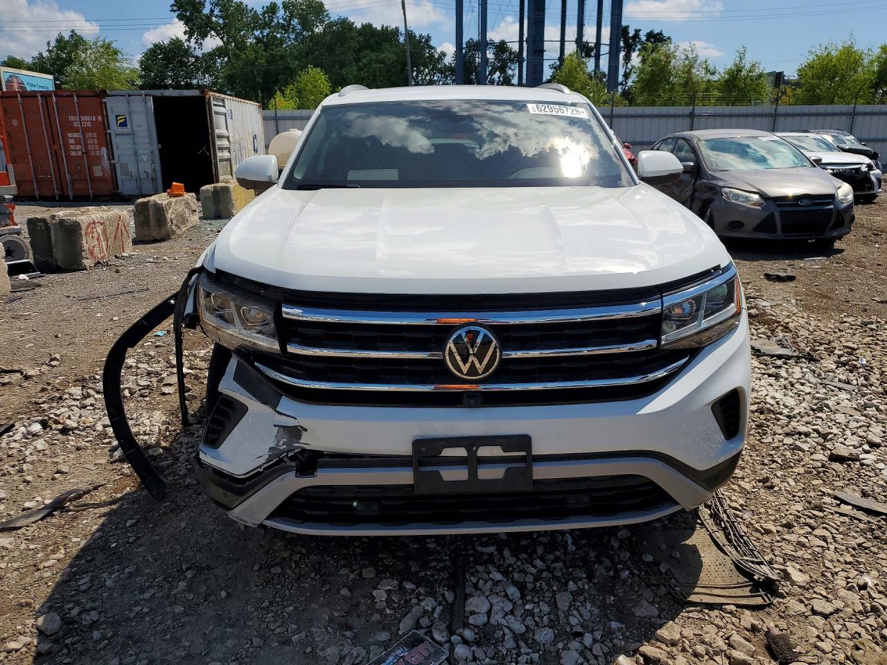 2020 Volkswagen Atlas Cross Sport Sel Premium White vin: 1V2NE2CA7LC216971