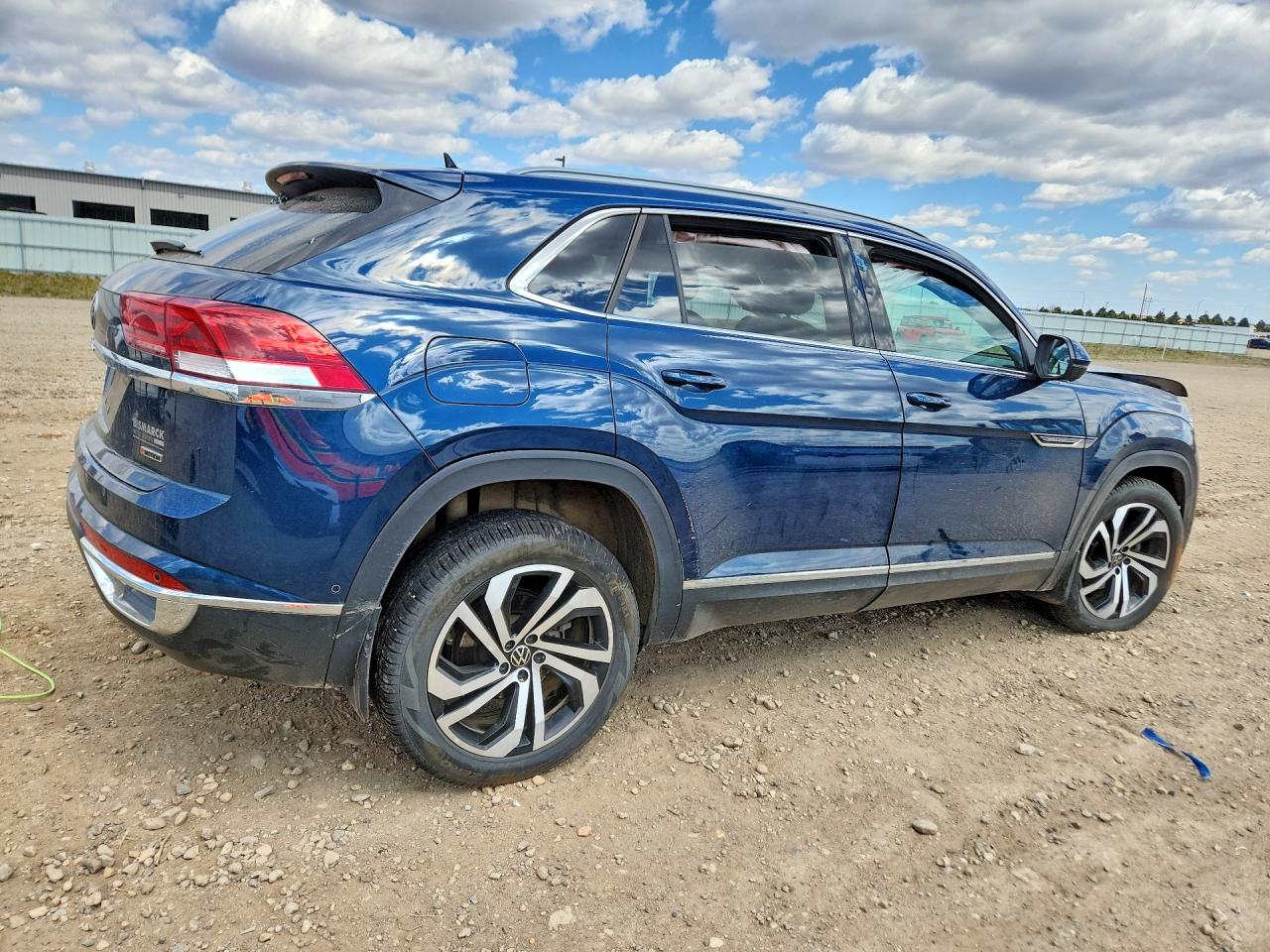 2020 Volkswagen Atlas Cross Sport Sel Premium Blue vin: 1V2NE2CAXLC222926