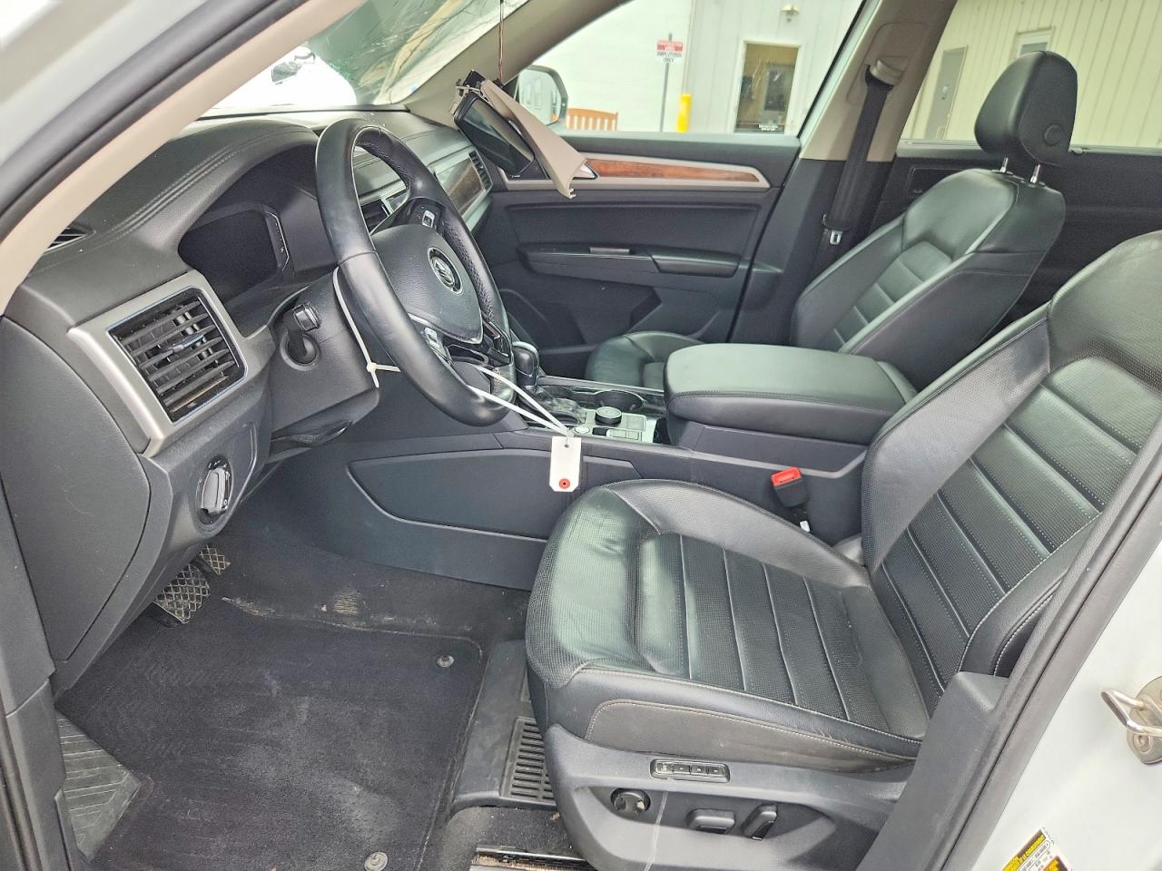 2019 Volkswagen Atlas Sel Premium White vin: 1V2NR2CA2KC552000