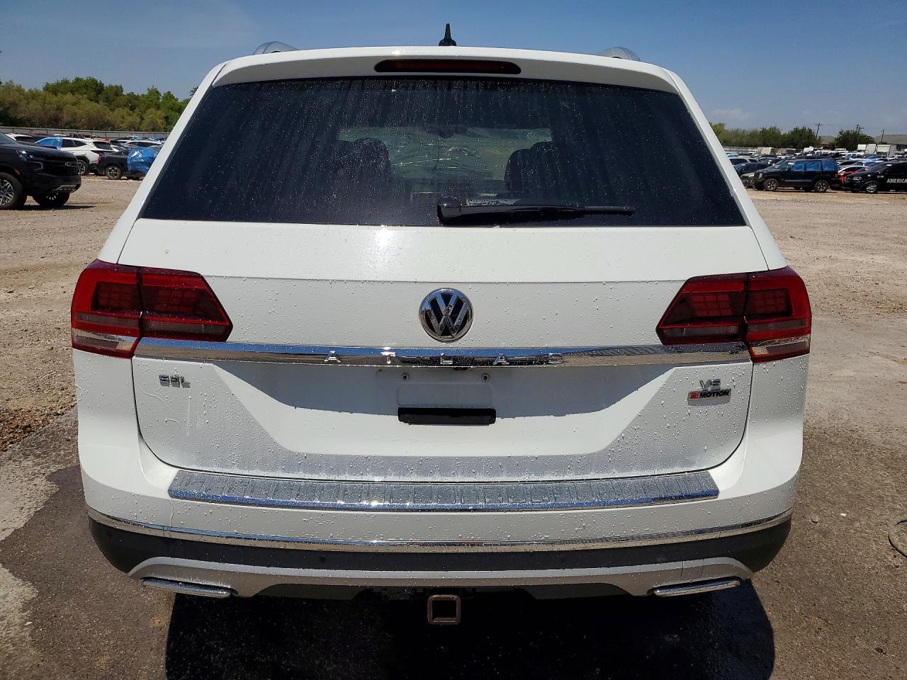 2019 Volkswagen Atlas Sel Premium Белый vin: 1V2NR2CA2KC552000
