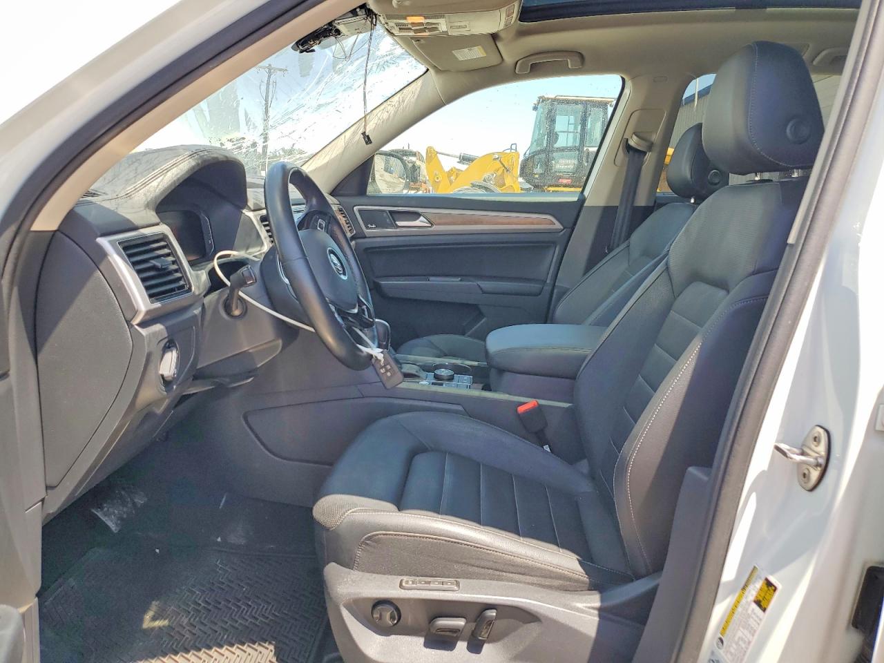 2019 Volkswagen Atlas Sel Premium Белый vin: 1V2NR2CA2KC552000