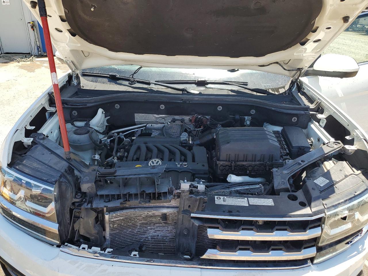2019 Volkswagen Atlas Sel Premium Белый vin: 1V2NR2CA2KC552000