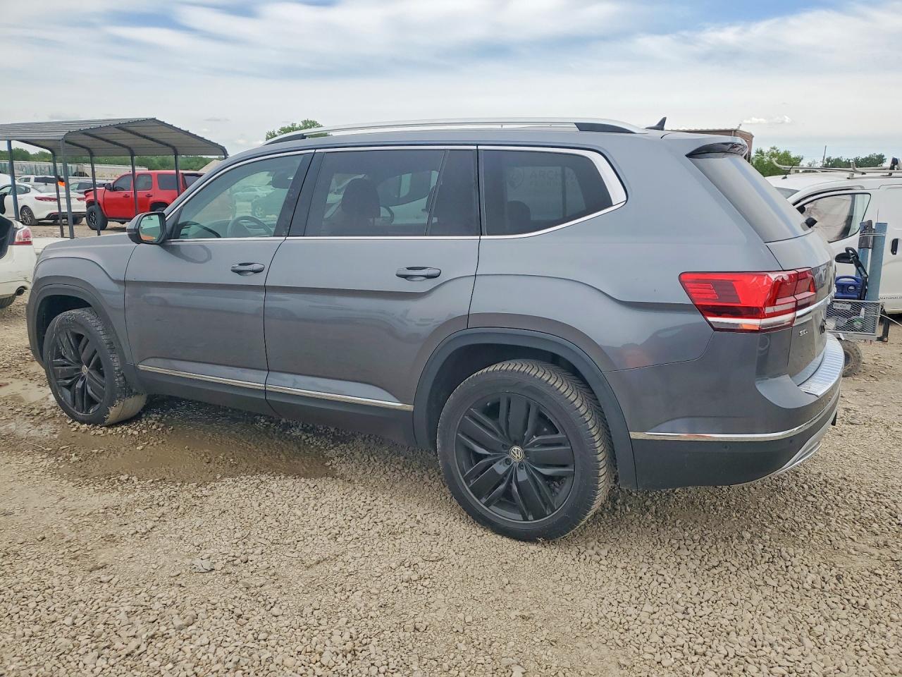 2019 Volkswagen Atlas Sel Premium Gray vin: 1V2NR2CA3KC621390