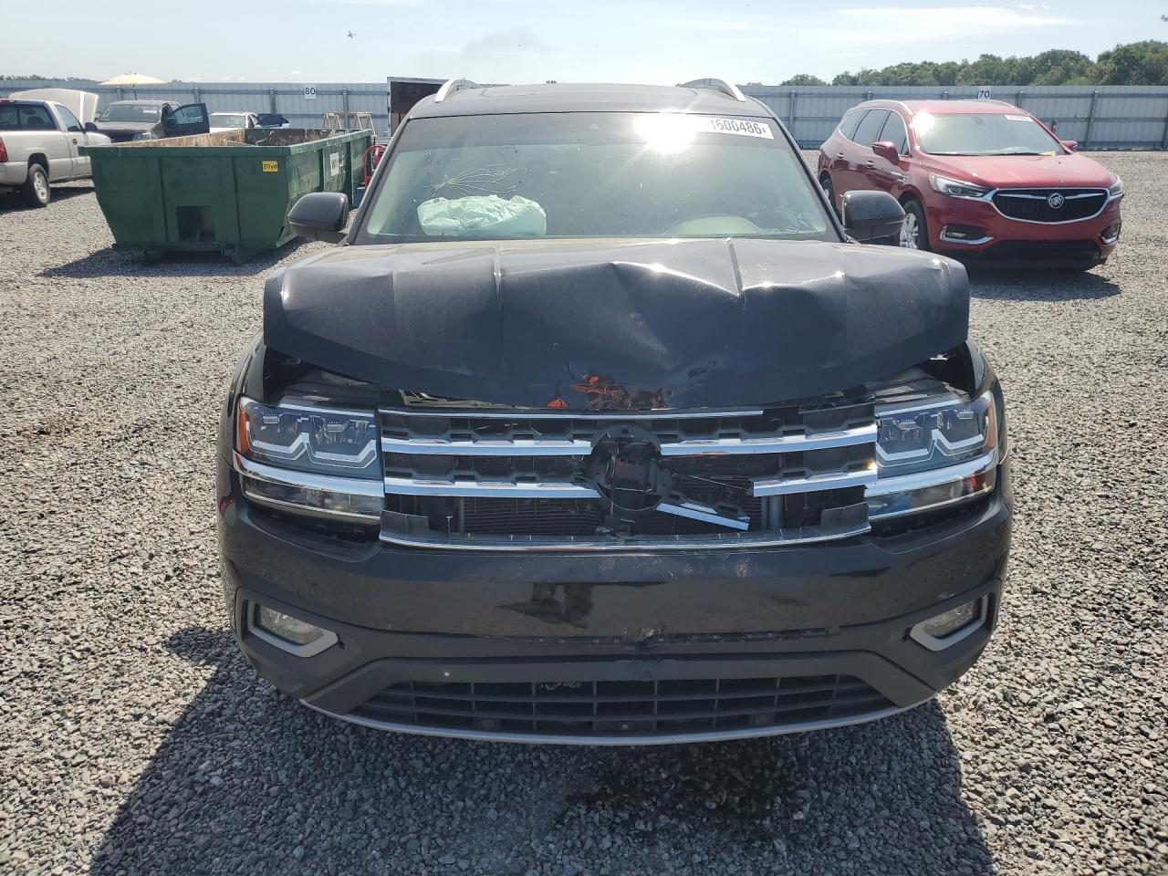 2018 Volkswagen Atlas Sel Premium Черный vin: 1V2NR2CA4JC579049