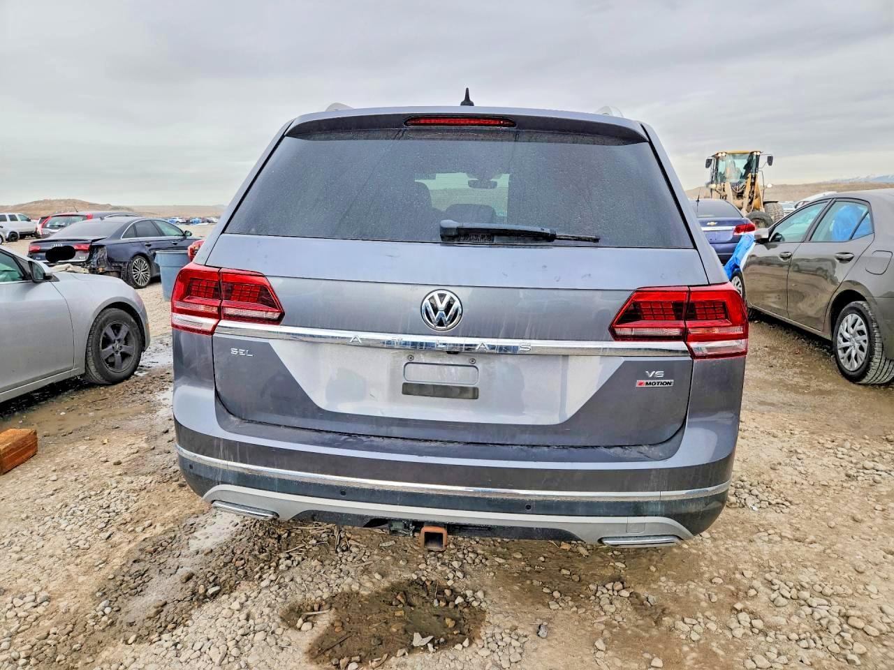 2018 Volkswagen Atlas Sel Premium Gray vin: 1V2NR2CA6JC584480