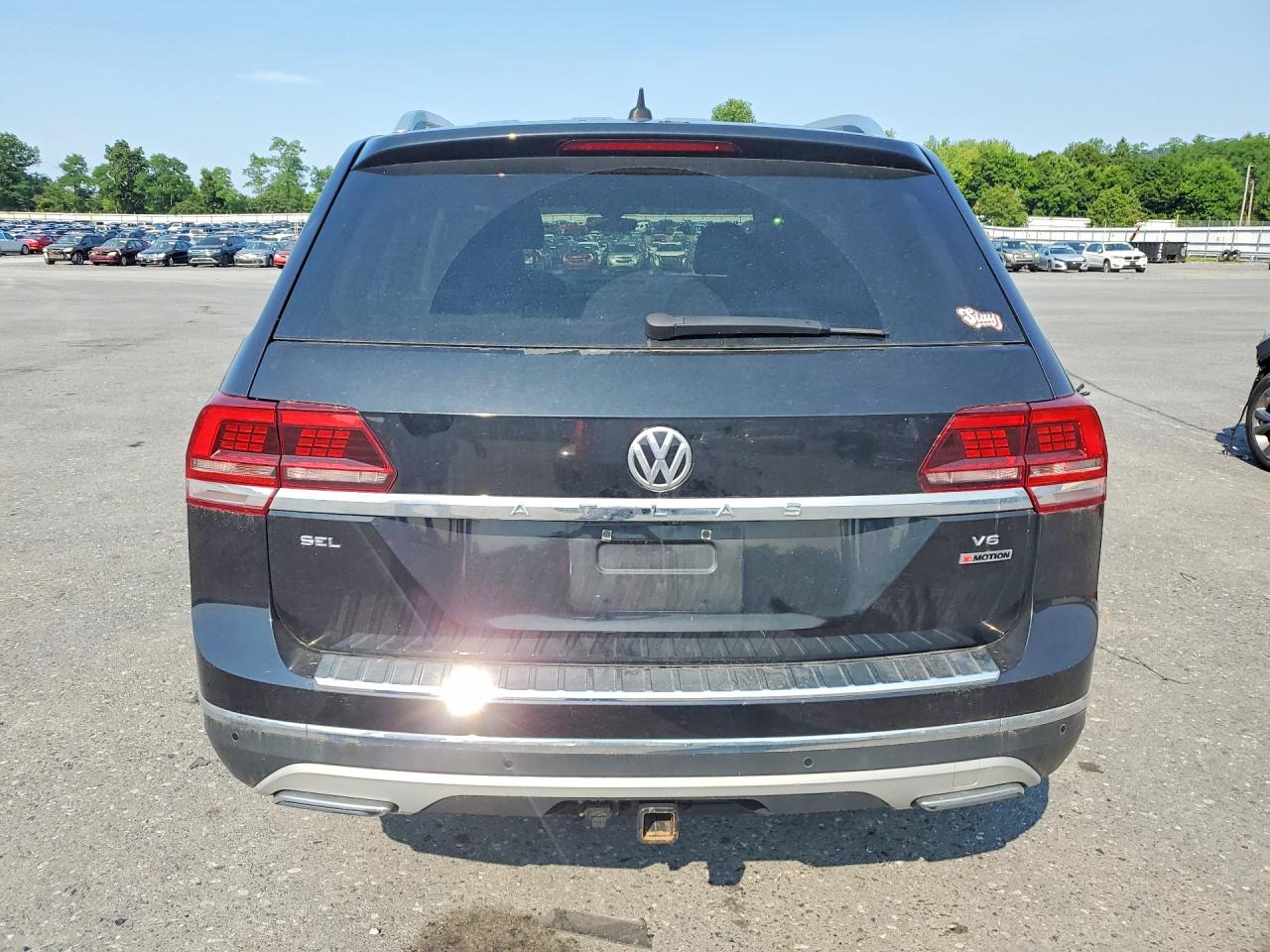 2019 Volkswagen Atlas Sel Premium Black vin: 1V2NR2CA9KC612631
