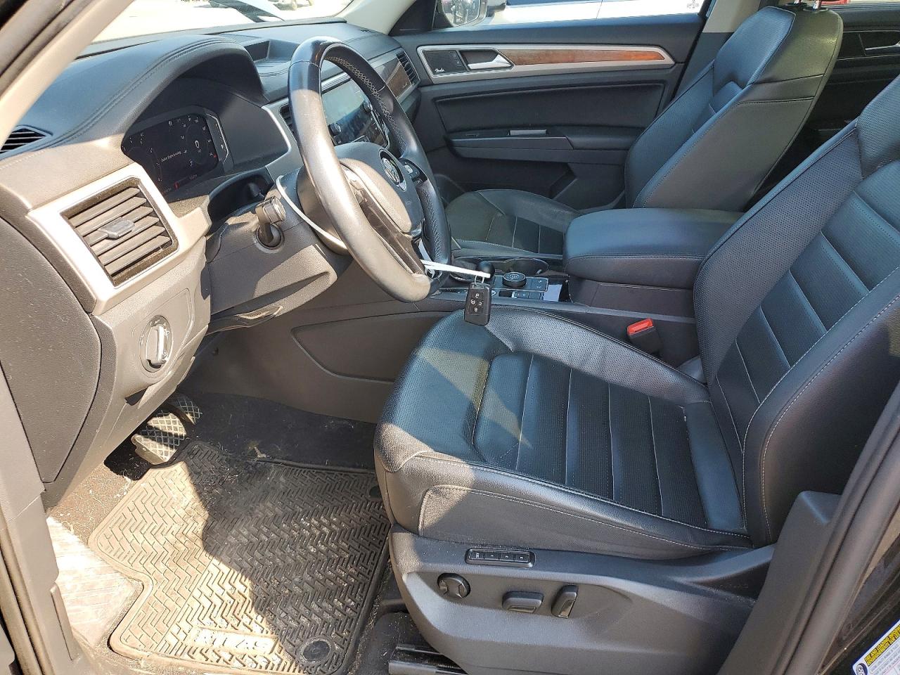 2019 Volkswagen Atlas Sel Premium Black vin: 1V2NR2CA9KC612631