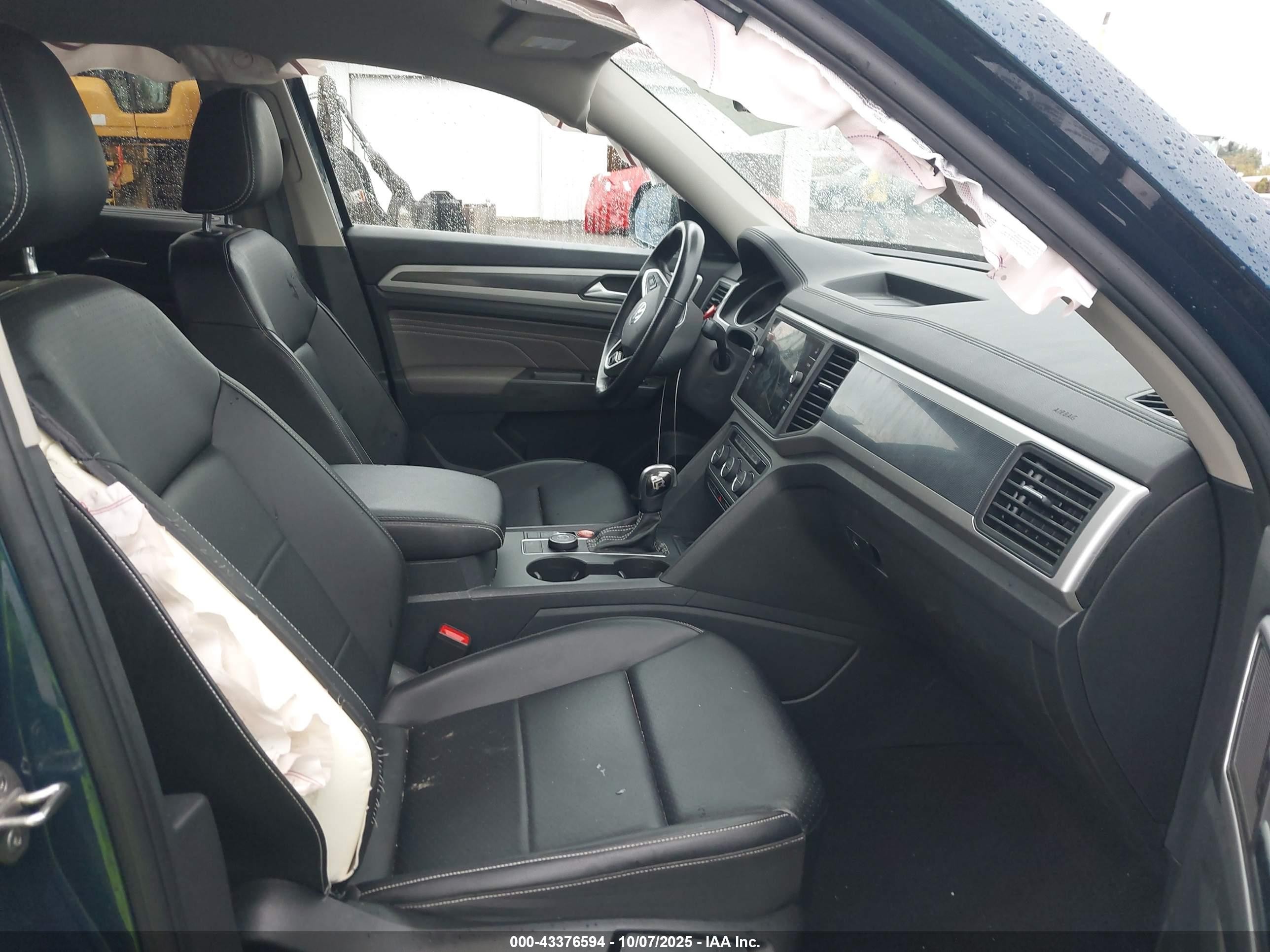 2021 Volkswagen Atlas 3.6l V6 Se W/technology R-line Синий vin: 1V2NR2CA9MC603219