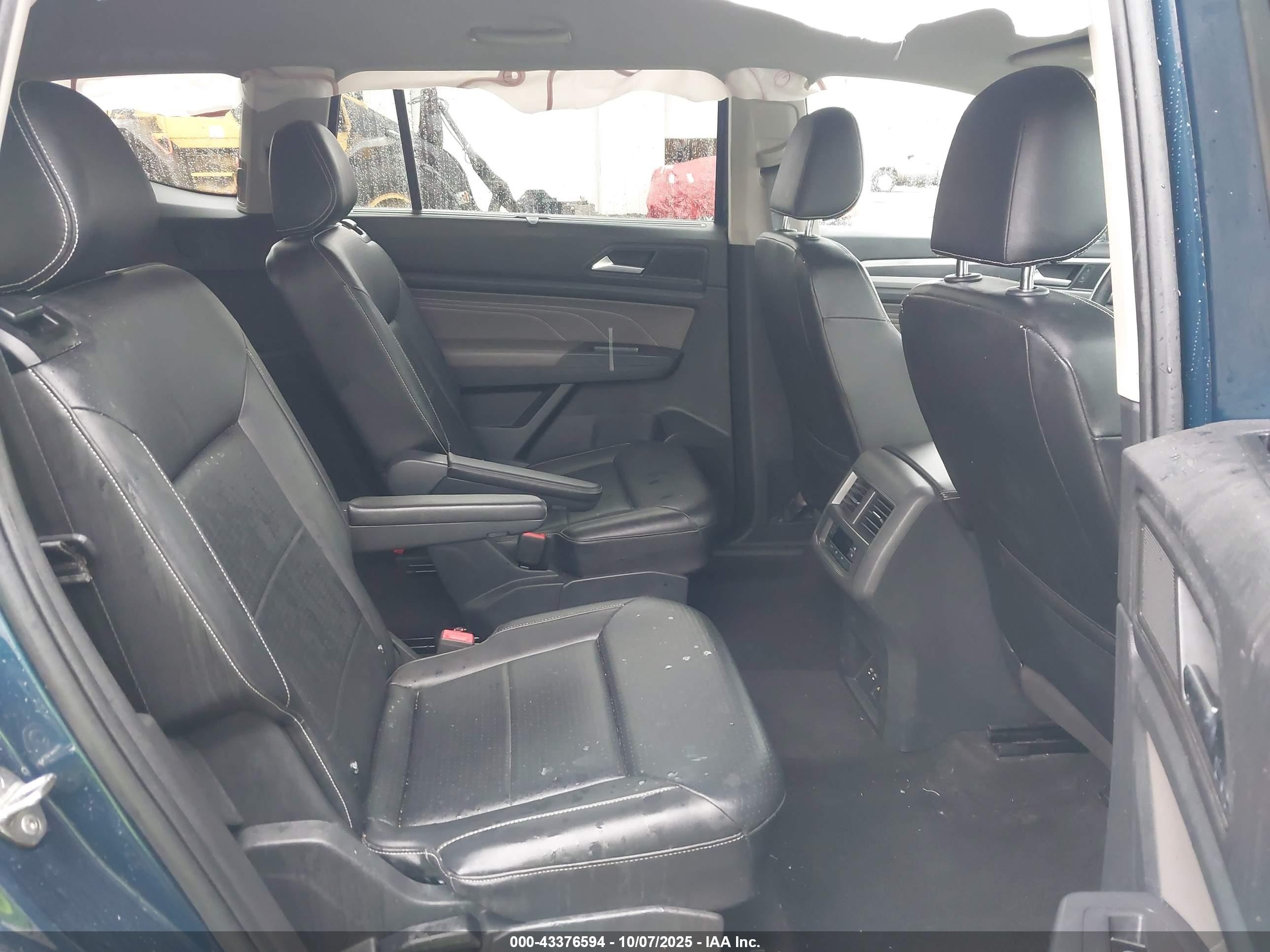 2021 Volkswagen Atlas 3.6l V6 Se W/technology R-line Синий vin: 1V2NR2CA9MC603219