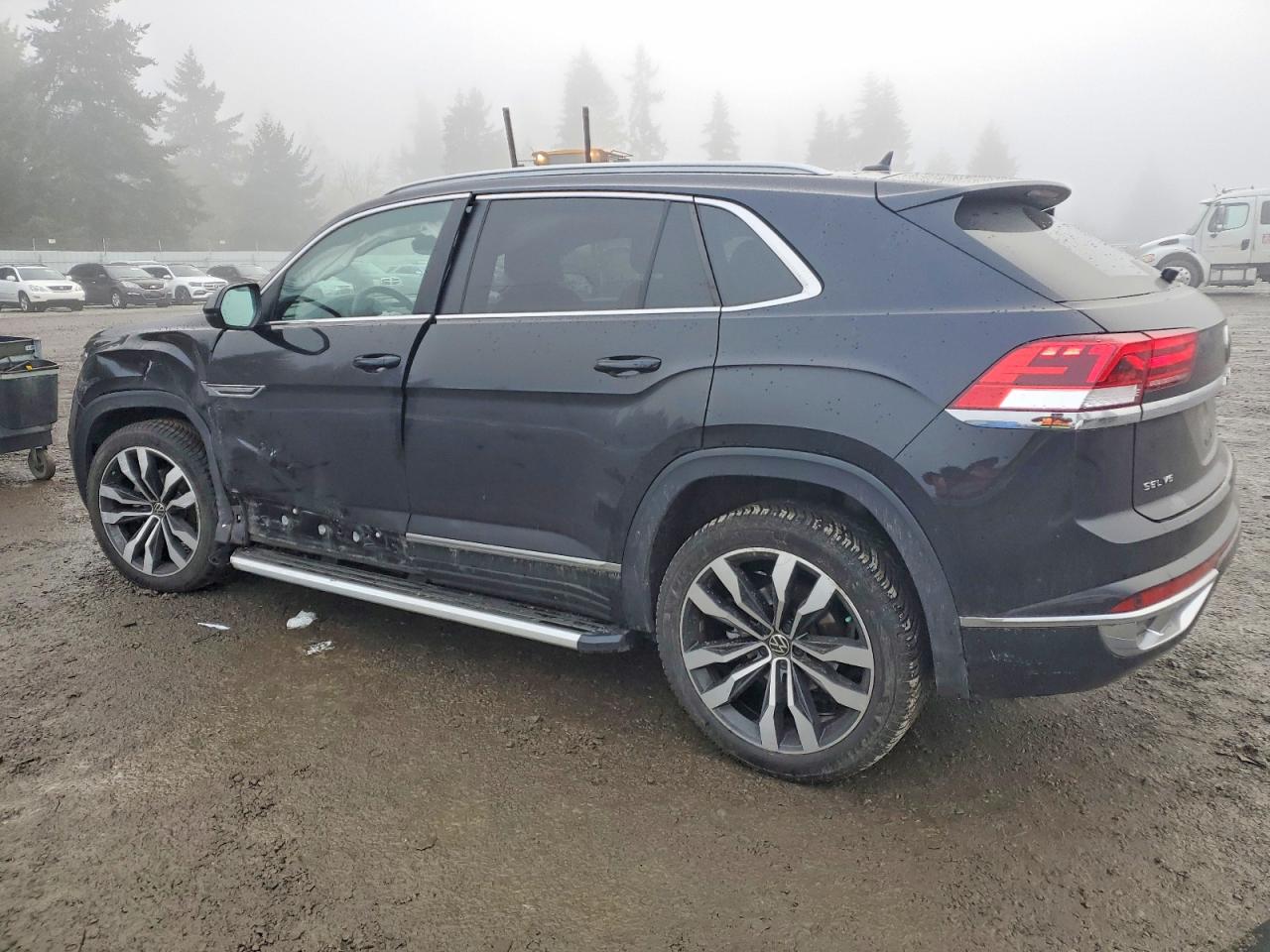 2020 Volkswagen Atlas Cross Sport Sel R-line Черный vin: 1V2RE2CA9LC229819