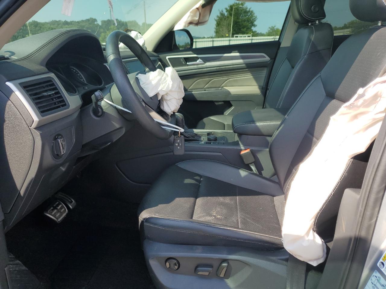 2021 Volkswagen Atlas Se Silver vin: 1V2RR2CA6MC579687
