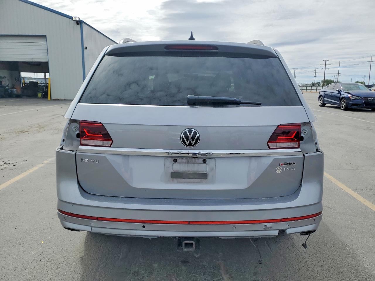 2021 Volkswagen Atlas Se Серебряный vin: 1V2RR2CA8MC521998