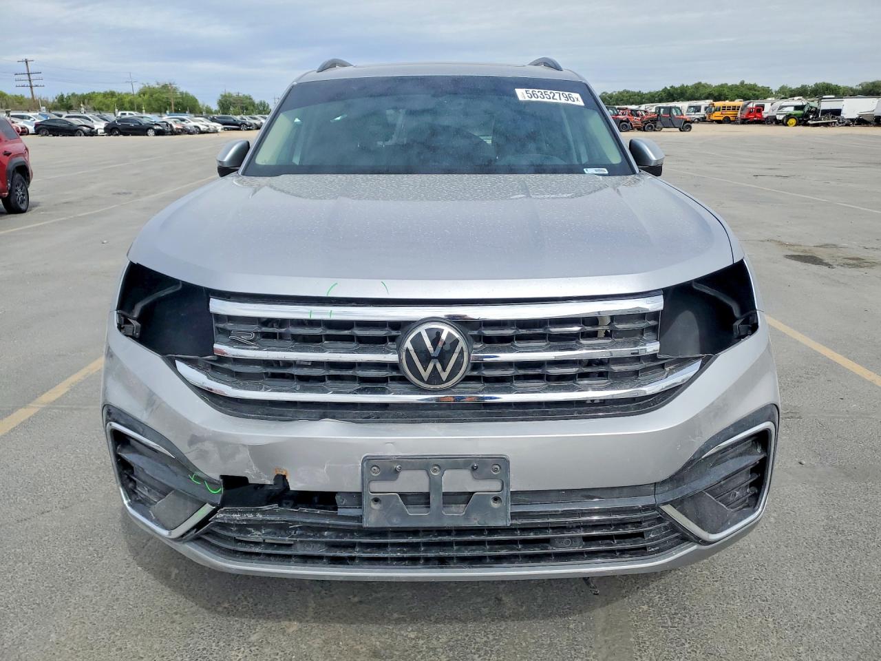 2021 Volkswagen Atlas Se Серебряный vin: 1V2RR2CA8MC521998