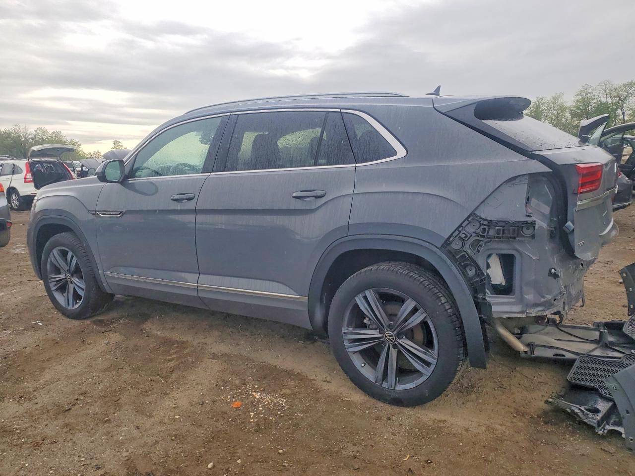 2022 Volkswagen Atlas Cross Gray vin: 1V2SC2CA7NC217145