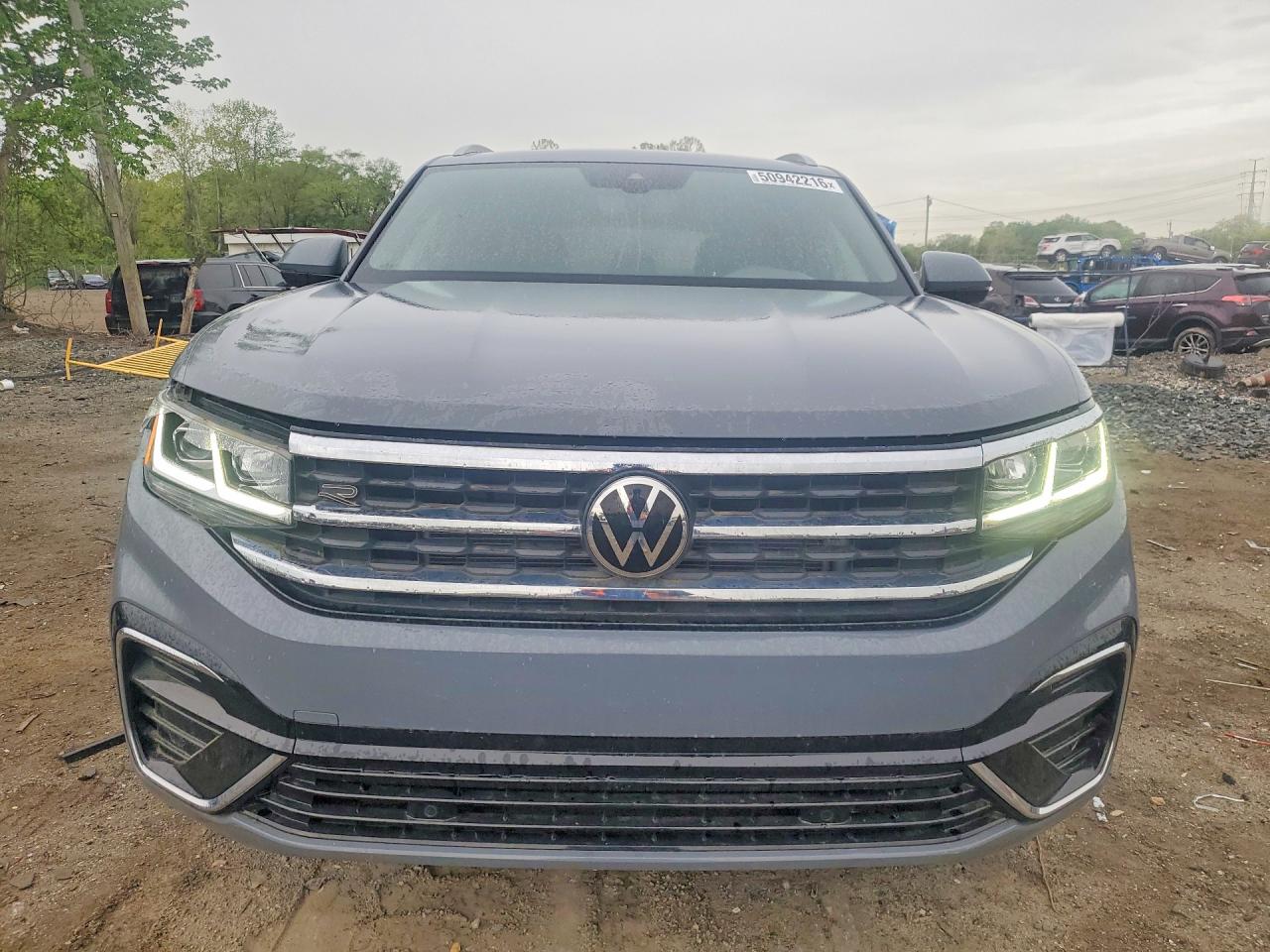 2022 Volkswagen Atlas Cross Gray vin: 1V2SC2CA7NC217145