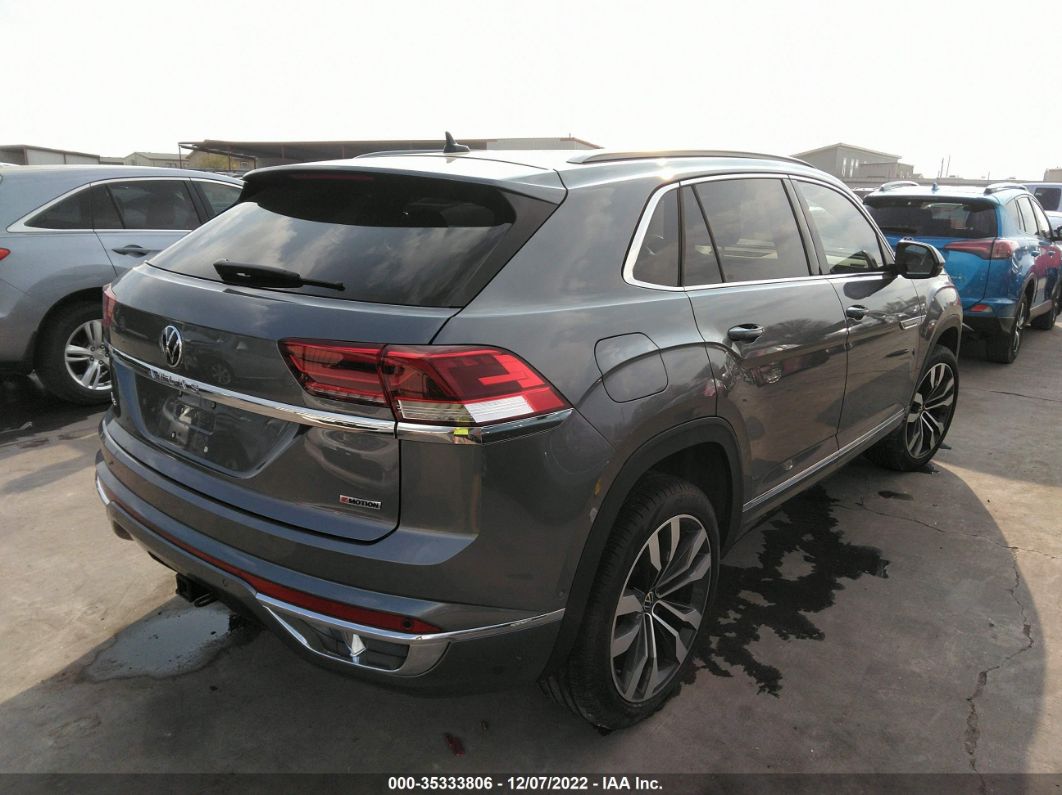 2020 Volkswagen Atlas Cross Sport 3.6l V6 Sel Premium Gray vin: 1V2TE2CA7LC231235