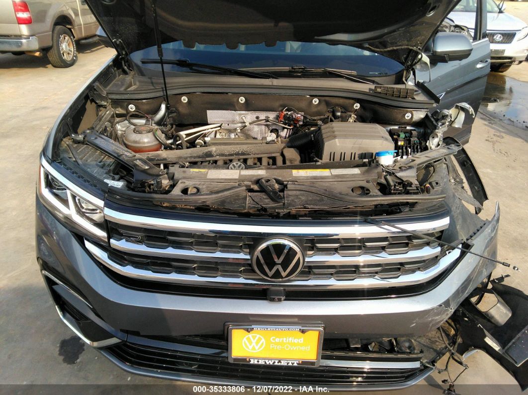 2020 Volkswagen Atlas Cross Sport 3.6l V6 Sel Premium Gray vin: 1V2TE2CA7LC231235