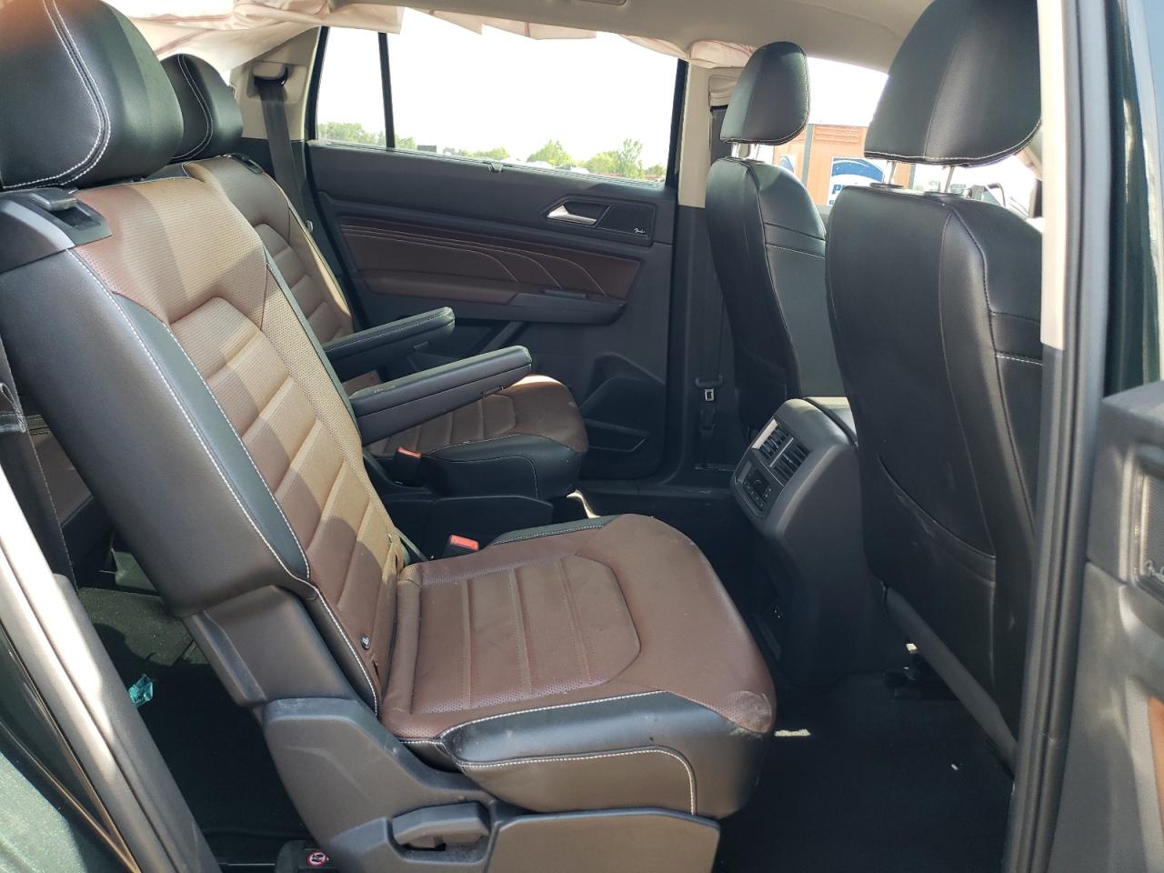 2021 Volkswagen Atlas Sel Premium Черный vin: 1V2TR2CA7MC572253