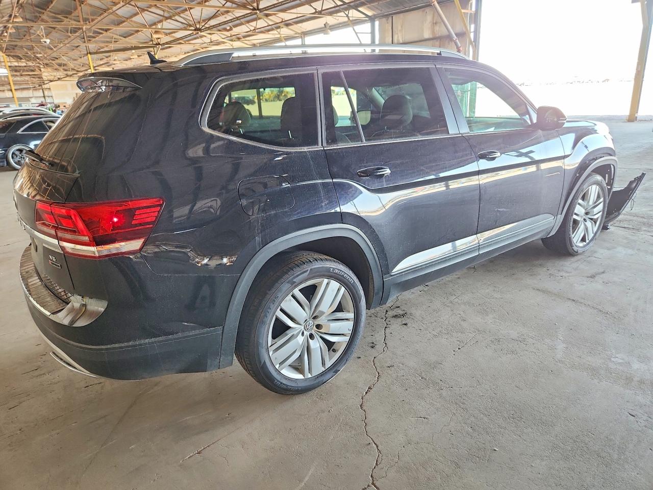 2019 Volkswagen Atlas Se Black vin: 1V2UR2CA5KC503336