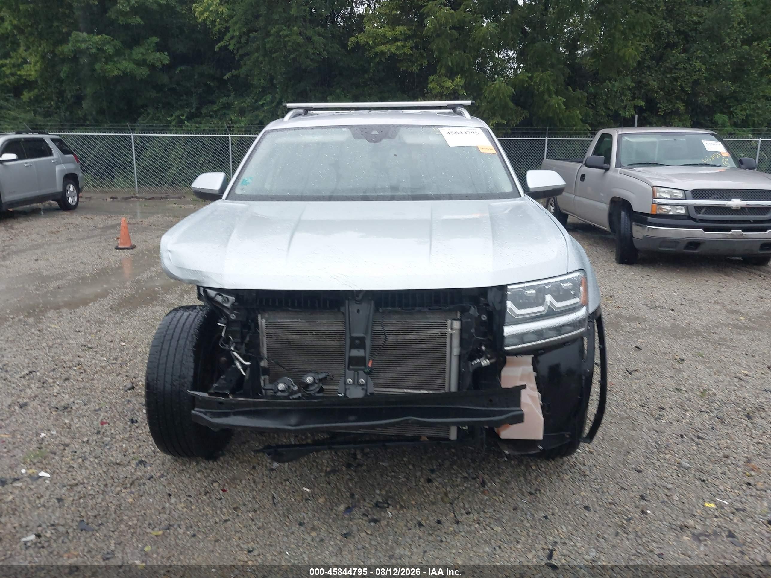 2019 Volkswagen Atlas 3.6l V6 Se W/technology Silver vin: 1V2UR2CA6KC554411