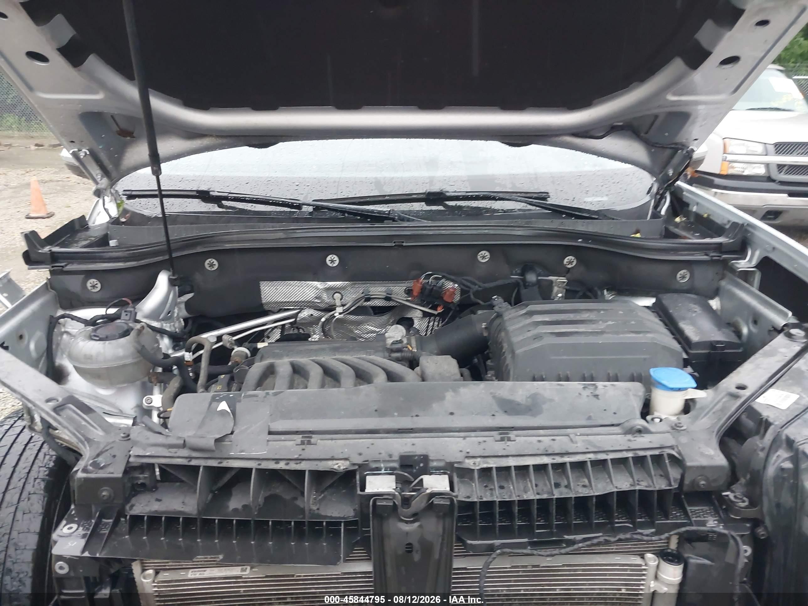2019 Volkswagen Atlas 3.6l V6 Se W/technology Silver vin: 1V2UR2CA6KC554411