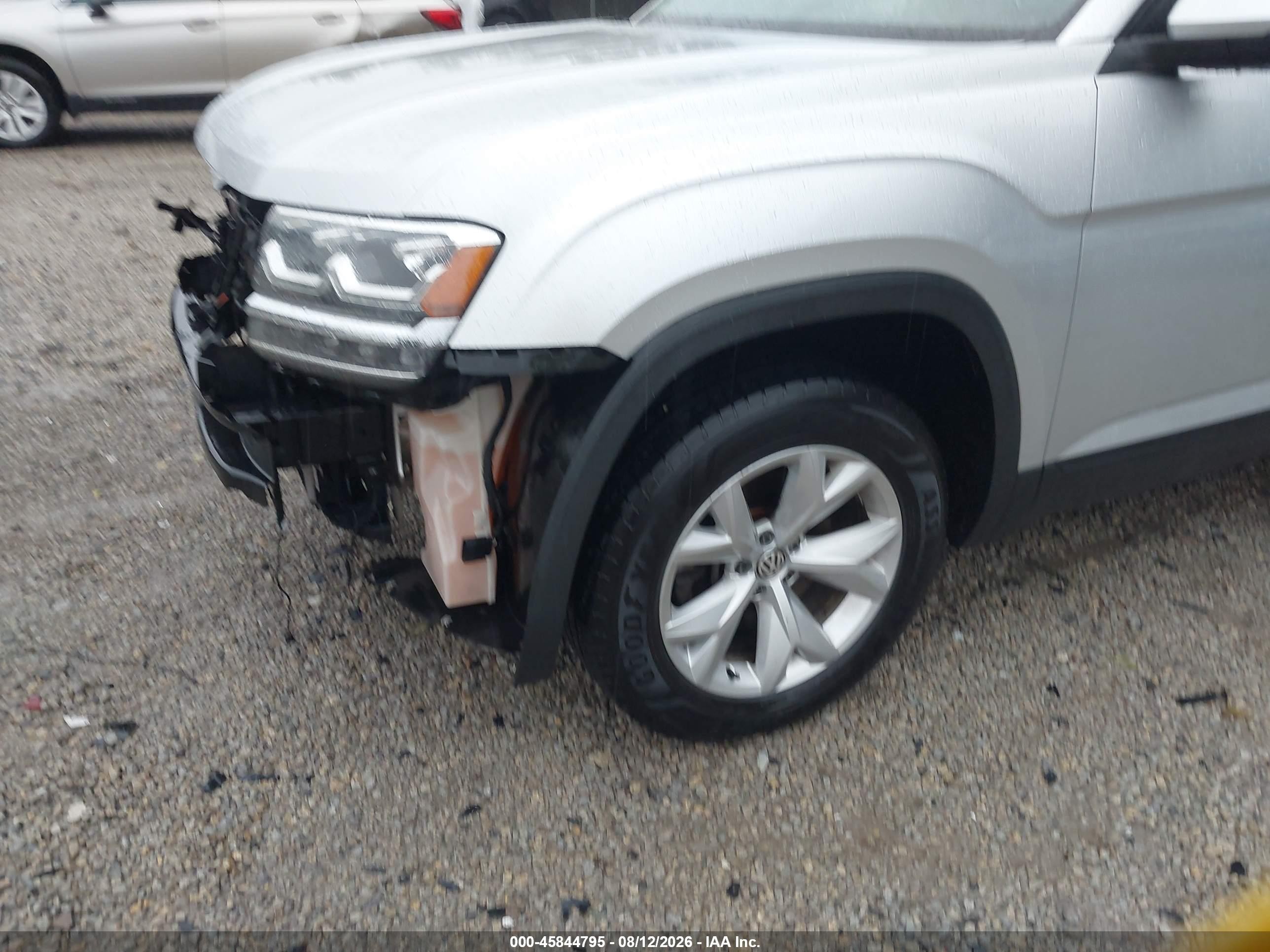 2019 Volkswagen Atlas 3.6l V6 Se W/technology Silver vin: 1V2UR2CA6KC554411