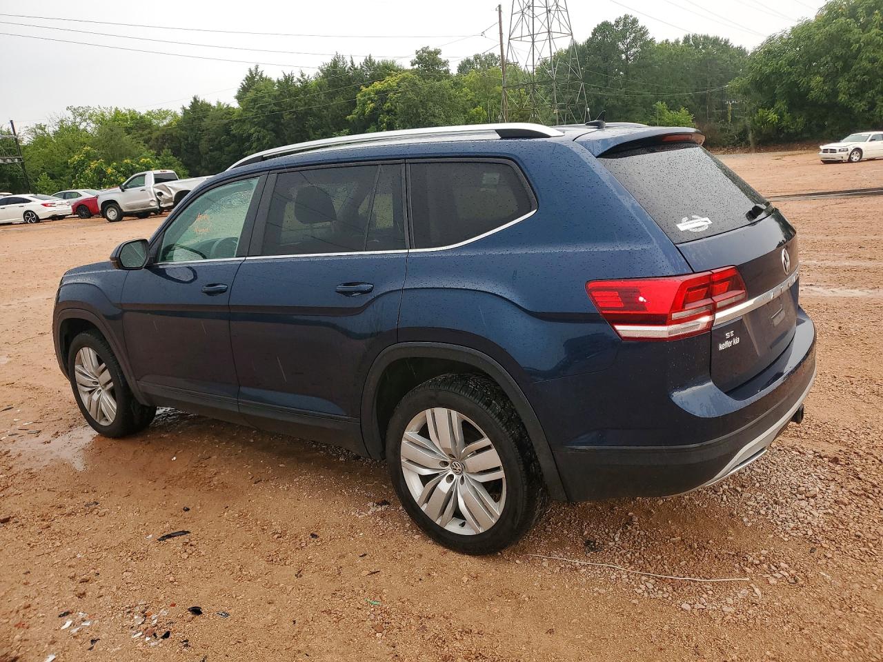 2019 Volkswagen Atlas Se Blue vin: 1V2UR2CA9KC530815