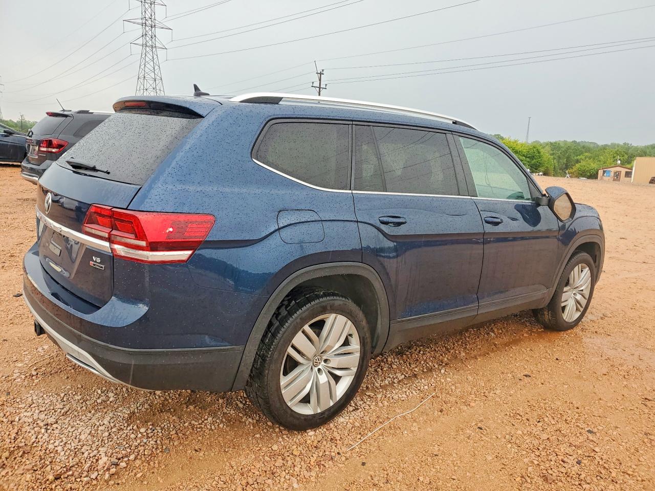 2019 Volkswagen Atlas Se Blue vin: 1V2UR2CA9KC530815