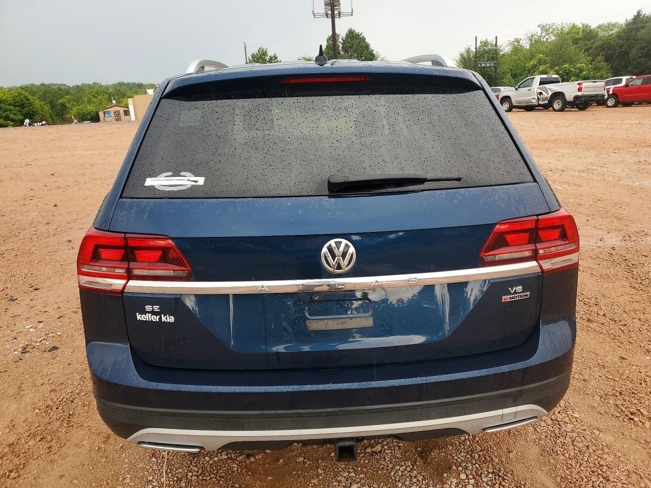 2019 Volkswagen Atlas Se Blue vin: 1V2UR2CA9KC530815