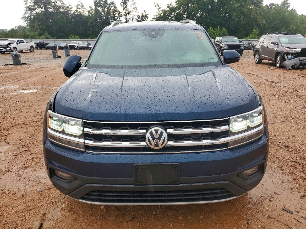 2019 Volkswagen Atlas Se Blue vin: 1V2UR2CA9KC530815