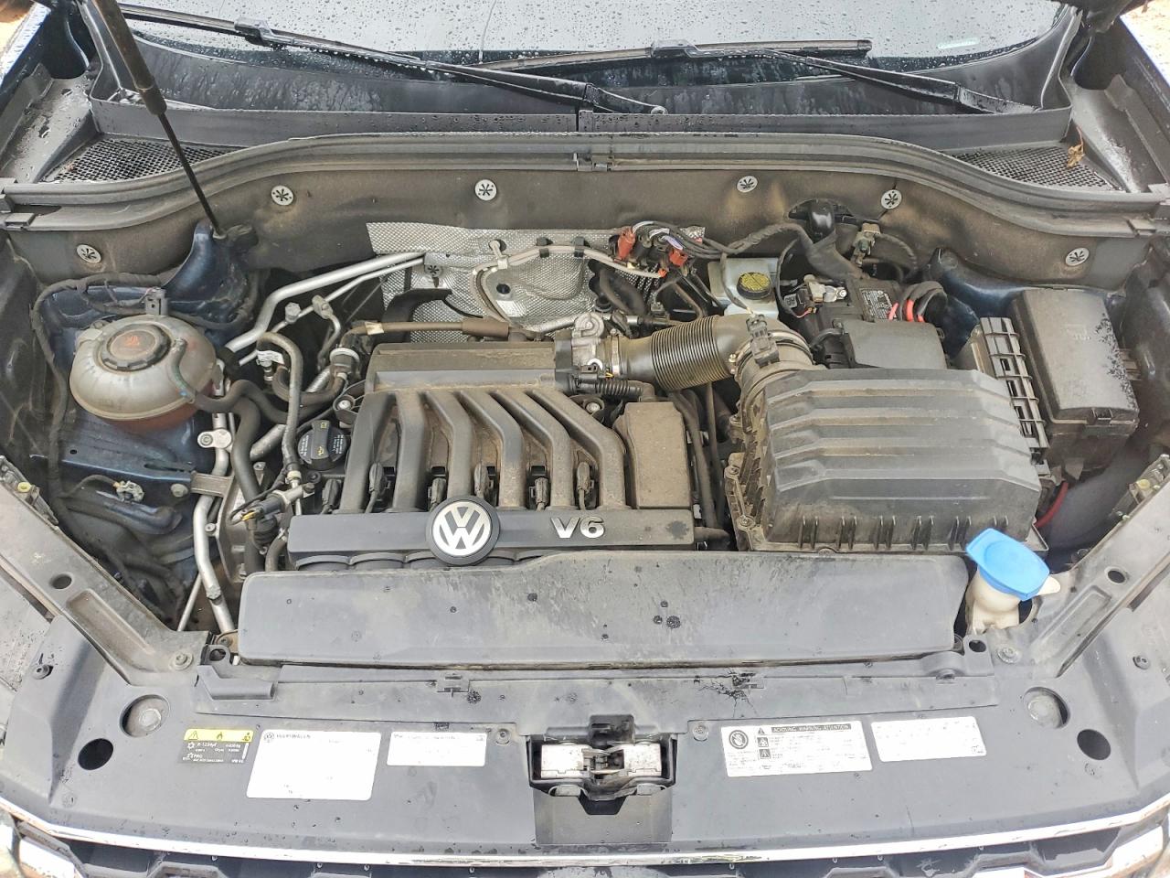 2019 Volkswagen Atlas Se Blue vin: 1V2UR2CA9KC530815