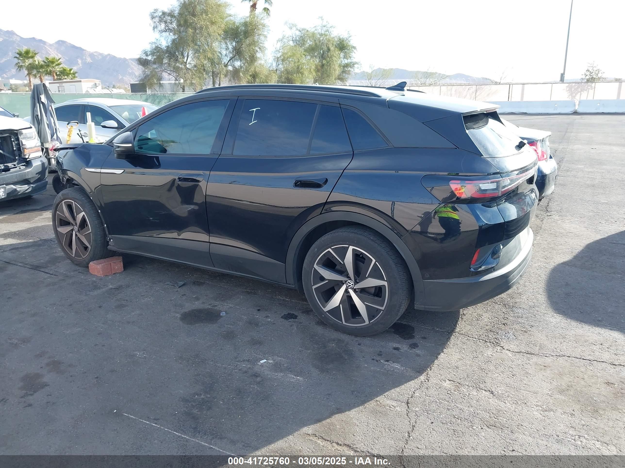 2023 Volkswagen Id.4 Pro/pro S Black vin: 1V2VMPE83PC033163