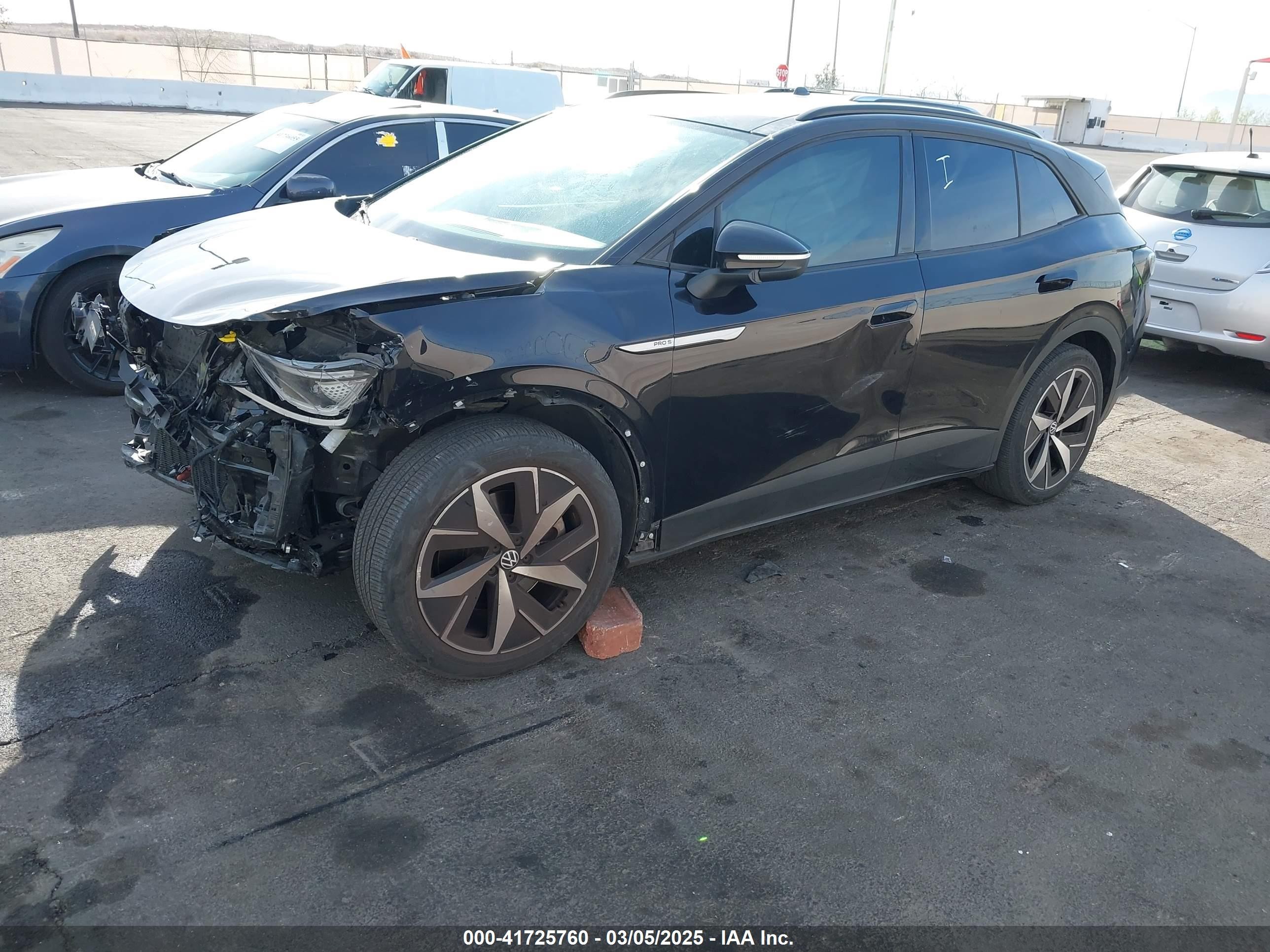 2023 Volkswagen Id.4 Pro/pro S Black vin: 1V2VMPE83PC033163