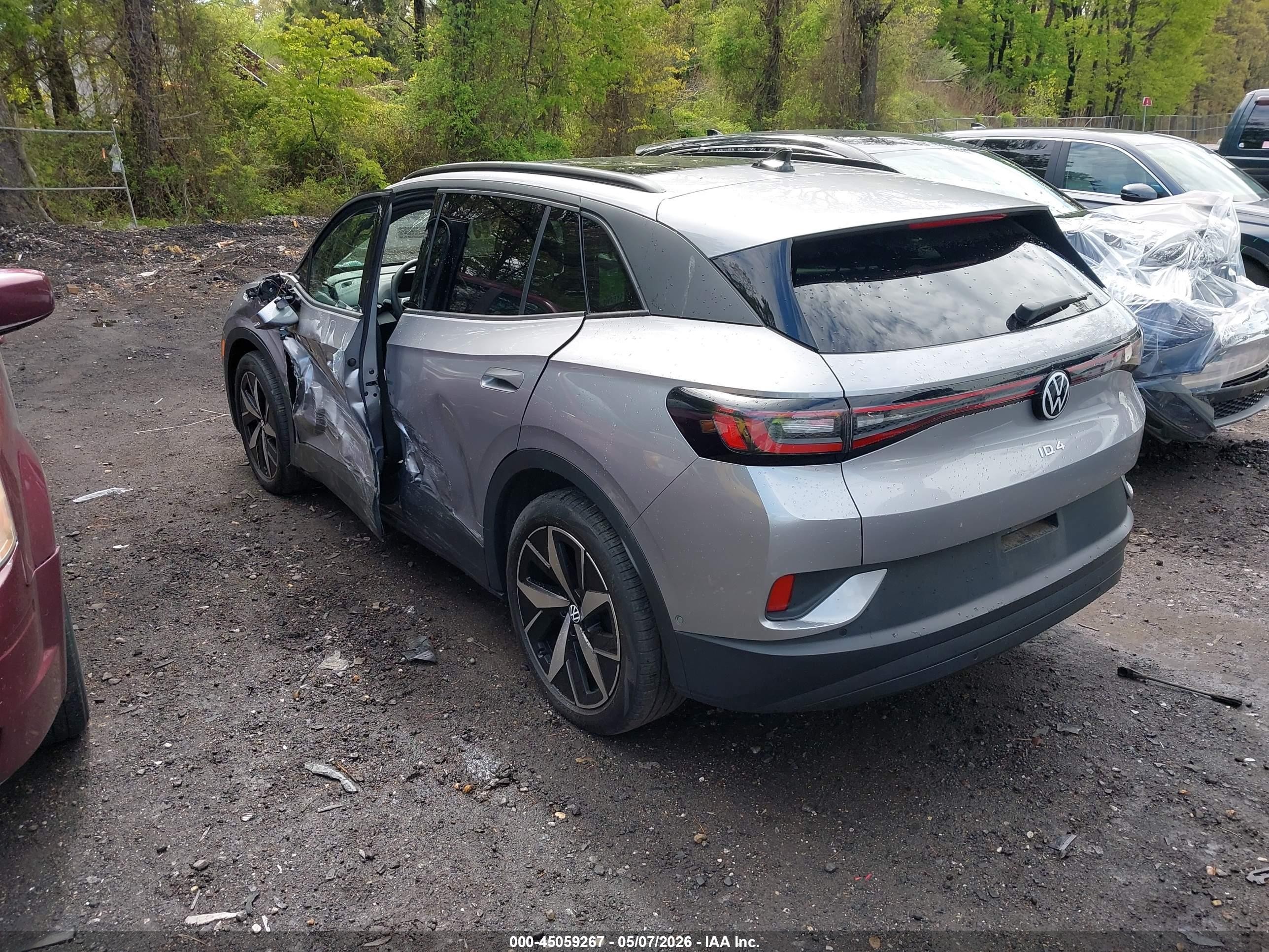2023 Volkswagen Id.4 Pro/pro S Gray vin: 1V2VMPE89PC018795