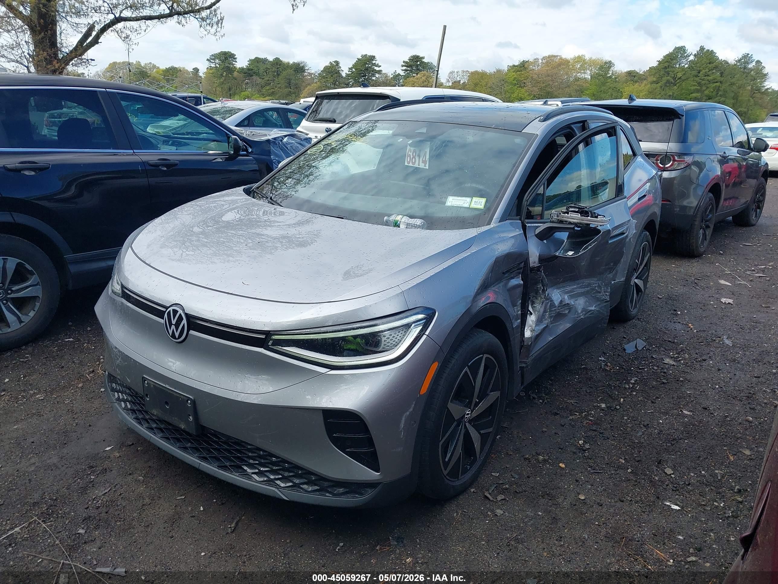 2023 Volkswagen Id.4 Pro/pro S Gray vin: 1V2VMPE89PC018795