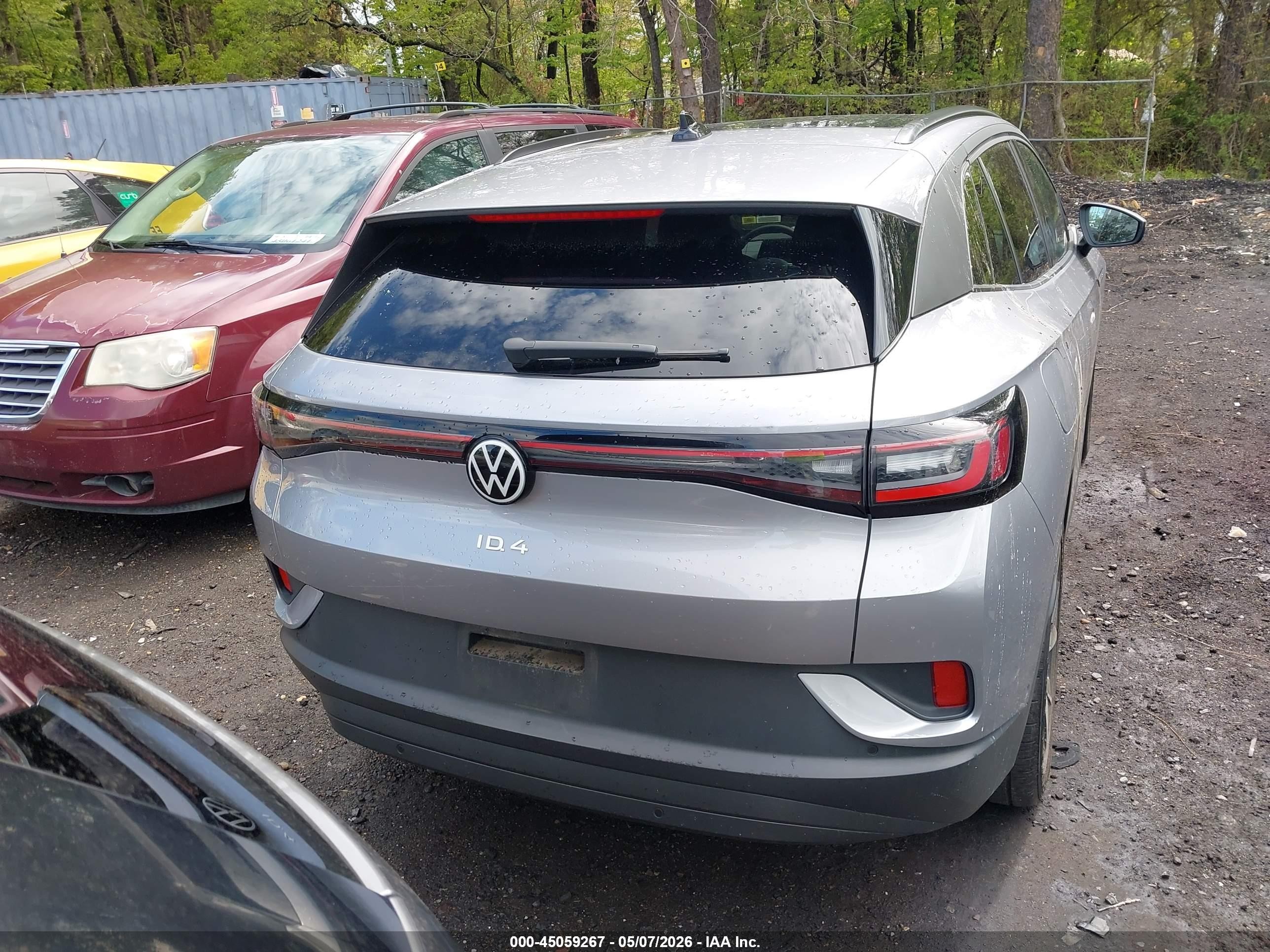 2023 Volkswagen Id.4 Pro/pro S Gray vin: 1V2VMPE89PC018795