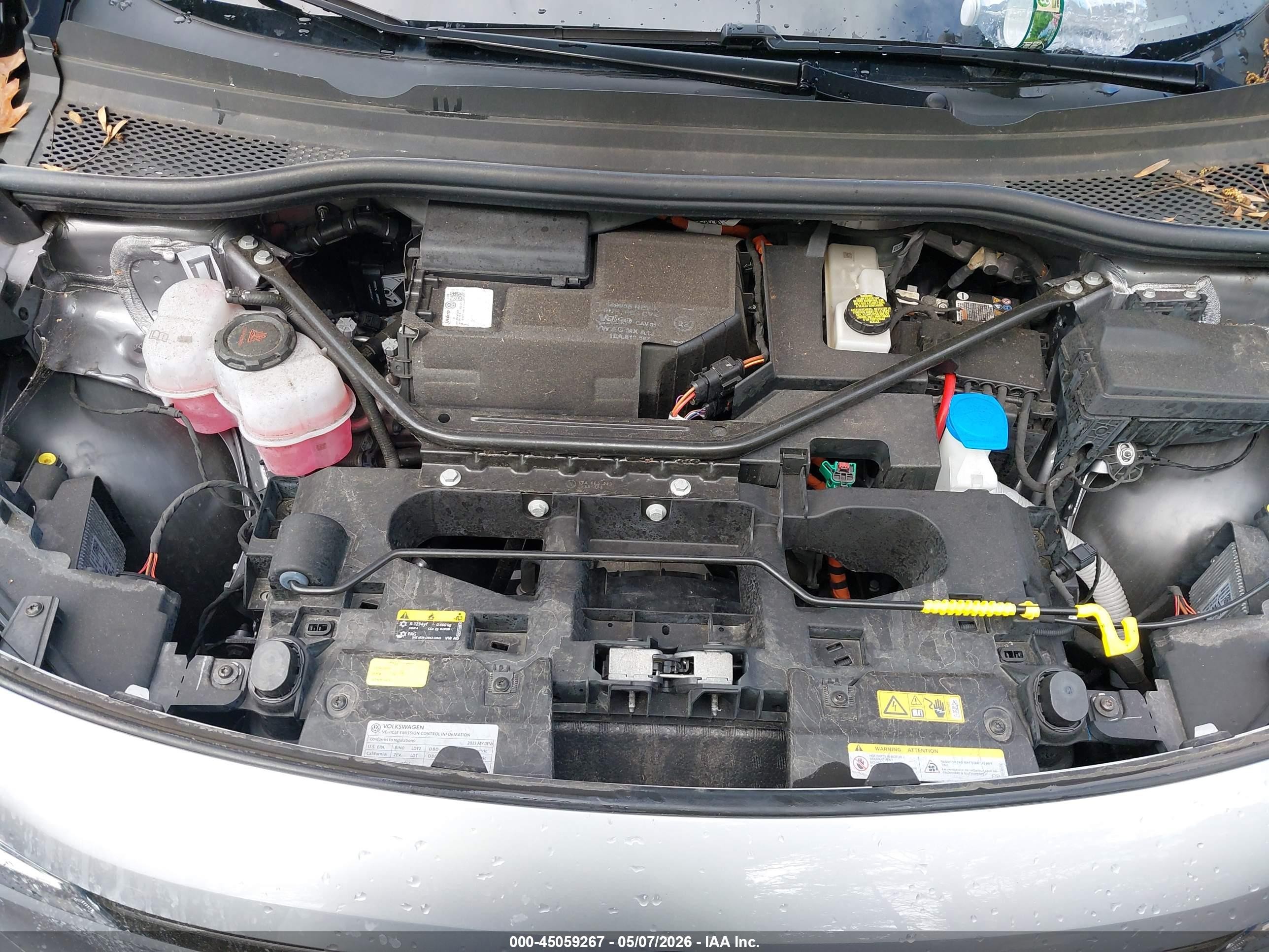 2023 Volkswagen Id.4 Pro/pro S Gray vin: 1V2VMPE89PC018795